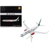 Boeing 737-800 Commercial Aircraft with Flaps Down