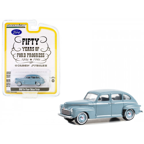1946 Ford Super Deluxe Fordor Light Blue 
