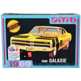 Skill 2 Model Kit 1969 Ford Galaxie 3-in-1 Kit 1/25 Scale Model by AMT