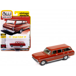 1963 Chevrolet II Nova 400 Wagon Riverside Red 