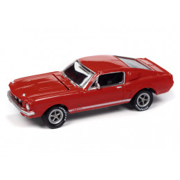 1967 Shelby GT-350 Red with White Side Stripes 