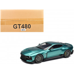 2024 Aston Martin Valor Green Metallic 1/18 Model Car by GT Spirit