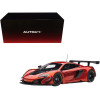 Mclaren 650S GT3 Volcano Orange with Black Accents 1/18 Model Car by Autoart