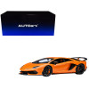 Lamborghini Aventador SVJ Arancio Atlas Pearl Orange 1/18 Model Car by Autoart