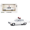 1971 AMC Matador Police Car White with Light Bar