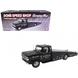 1970 Dodge D-300 Ramp Truck Black 