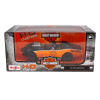 1970 Chevrolet Corvette Harley Davidson Black/Orange 1/24 Diecast Model Car by Maisto