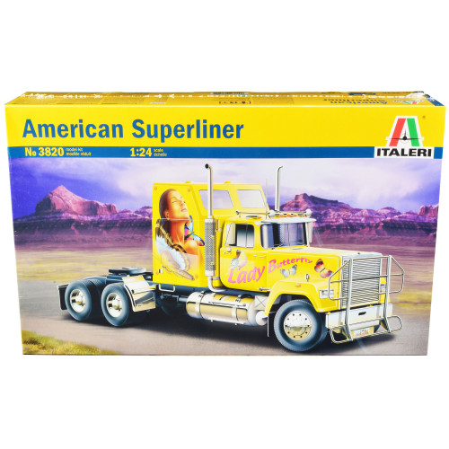 Skill 5 Model Kit American Superliner Truck Tractor 