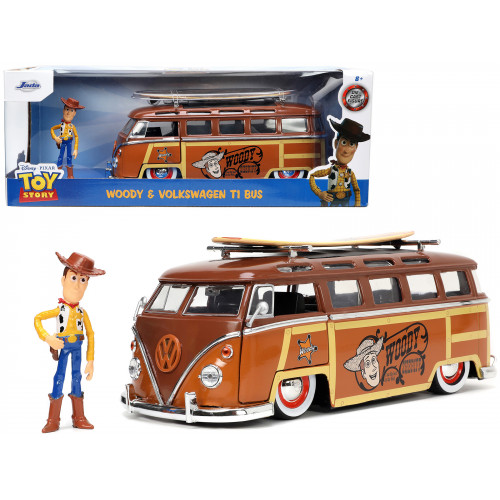 Volkswagen T1 Bus Brown with Graphics 