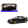1998 Subaru Impreza 22B RHD (Right Hand Drive) Black with Gold Wheels 1/18 Diecast Model Car by Solido