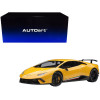 Lamborghini Huracan Performante Giallo Inti / Pearl Effect Yellow with Black Wheels 1/18 Model Car by Autoart