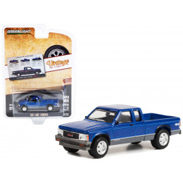 1991 GMC Sonoma Pickup Truck Blue Metallic and Gray 