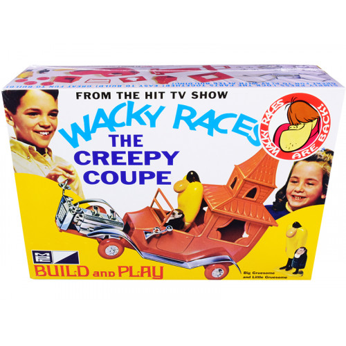 Skill 2 Snap Model Kit The Creepy Coupe with Big Gruesome and Little Gruesome Figurines 