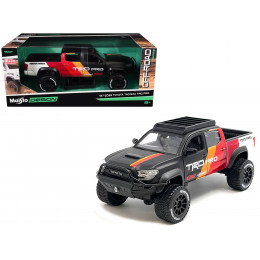 2023 Toyota Tacoma TRD PRO Off Road Pickup Truck Matt Black with Graphics and Roofrack 