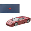 Bugatti EB110 GT Dark Red 1/18 Diecast Car Model by Autoart