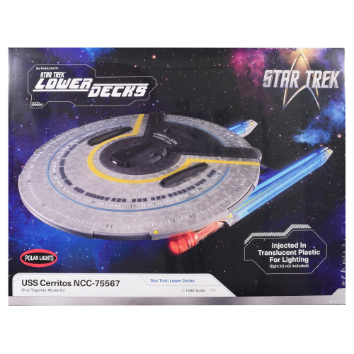 Skill 2 Model Kit USS Cerritos NCC-75567 Spacecraft 