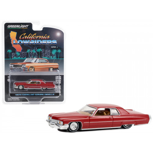 1973 Cadillac Coupe deVille Lowrider Custom Maroon 