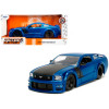 2006 Ford Mustang GT Blue Metallic with Matt Black Hood and Stripes