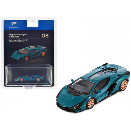 Lamborghini Sian FKP 37 Blu Uranus Blue Metallic 