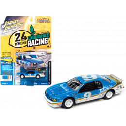 1986 Ford Thunderbird Stock Car #9 Bright Blue 