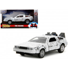 DMC DeLorean Time Machine Brushed Metal (Frost Version) 