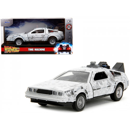 DMC DeLorean Time Machine Brushed Metal (Frost Version) 