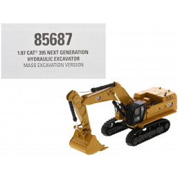 CAT Caterpillar 395 Next-Generation Hydraulic Excavator (Mass Excavation Version) Yellow 