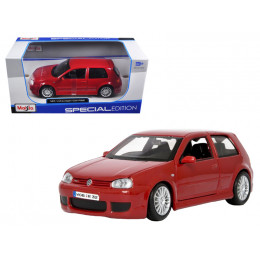 Volkswagen Golf R32 Red 1/24 Diecast Model Car by Maisto