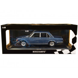 1968 BMW 2500 Blue Metallic Limited Edition to 504 pieces Worldwide 1/18 Diecast Model Car by Minichamps
