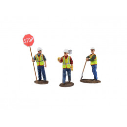 Diecast Metal Construction Figures 3pc Set #1 1/50 by First Gear