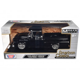 1958 Chevrolet Apache Fleetside Pickup Black 