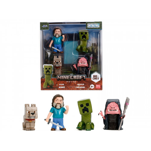 Set of 4 Diecast Figures 