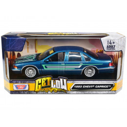 1993 Chevrolet Caprice Lowrider Blue Metallic with Graphics 