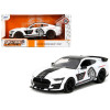 2020 Ford Mustang Shelby GT500 #65 White with Black Top and Stripes