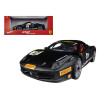 Ferrari 458 Challenge Matt Black #12 1/18 Diecast Car Model by Hot Wheels