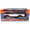 1978 Ford Bronco Ranger XLT (Open Top) with Spare Tire Burgundy Metallic and White