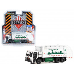 2021 Mack LR Electric Rear Loader Refuse Truck White 