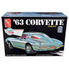 Skill 2 Model Kit 1963 Chevrolet Corvette Stingray 1/25 Scale Model by AMT