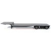 2-Axle Dropdeck Flatbed Trailer Silver Top 1/87 (HO) Plastic Model by Promotex