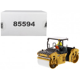 CAT Caterpillar CB-13 Tandem Vibratory Roller with ROPS (Roll Over Protective Structure) and Operator 