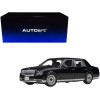 Toyota Century with Curtains RHD (Right Hand Drive) Black Special Edition 1/18 Model Car by Autoart