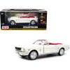 1964 1/2 Ford Mustang Convertible White with Red Interior James Bond 007