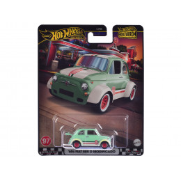 1960's Fiat 500 D Modificado Light Green with Stripes 