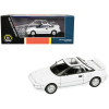 1985 Toyota MR2 MK1 Super White with Sunroof 1/64 Diecast Model Car by Paragon Models