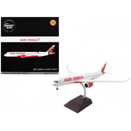 Airbus A350-900 Commercial Aircraft with Flaps Down 