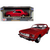 1964 1/2 Ford Mustang Red 1/24 Diecast Model Car by Motormax