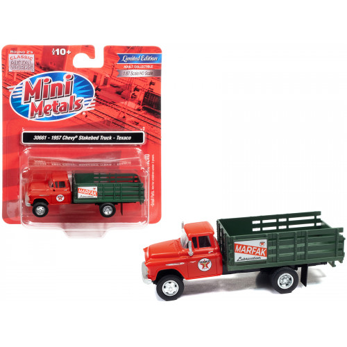 1957 Chevrolet Stakebed Truck Red 