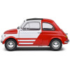 1965 Fiat 500 L Red and White with Red Interior 