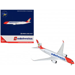 Airbus A350-900 Commercial Aircraft with Flaps Down Configuration 