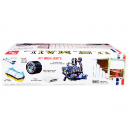 Skill 3 Model Kit Ford C900 Truck Tractor with Trailer 